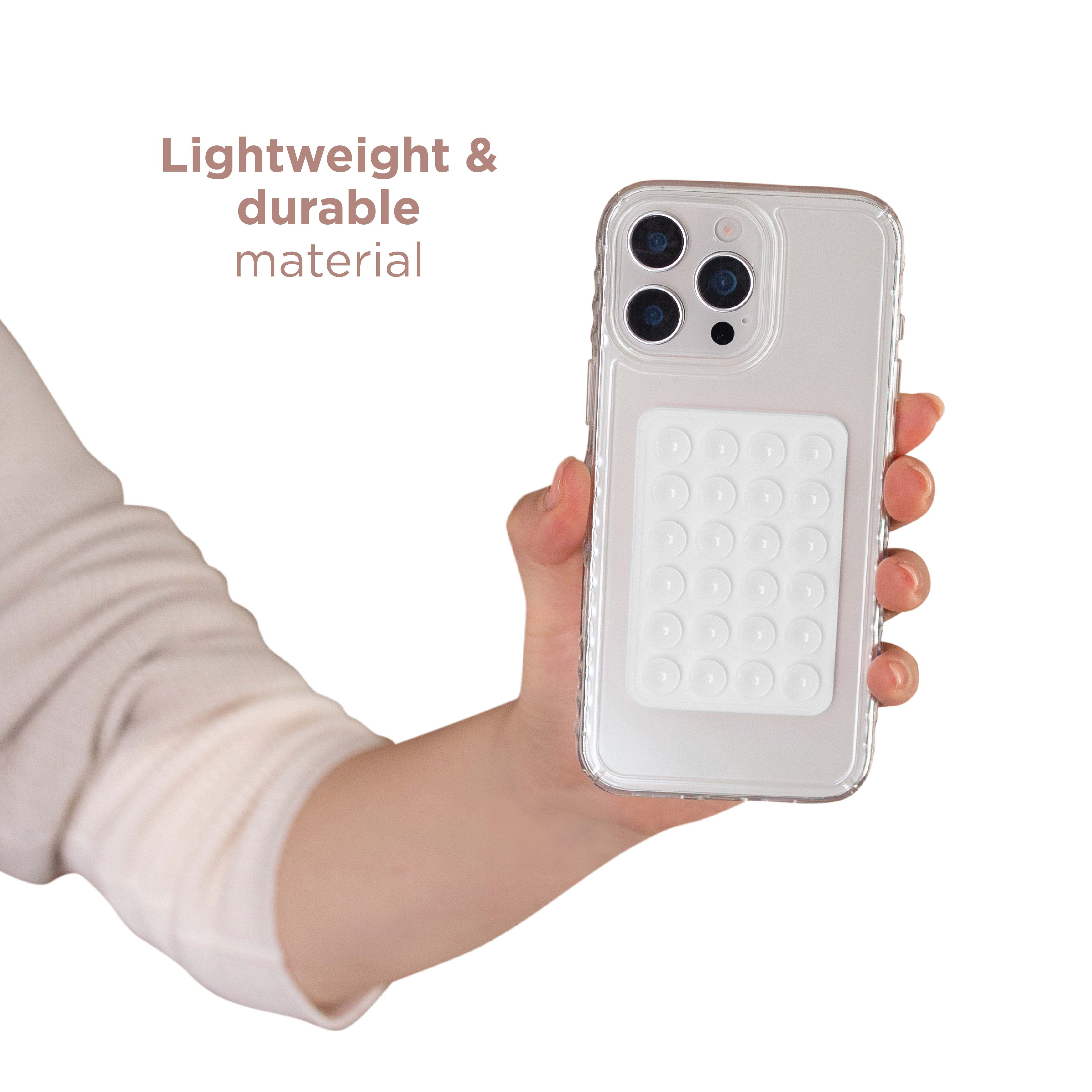 Karma by Body Glove Phone Suction Mount 2 pack White, Bl