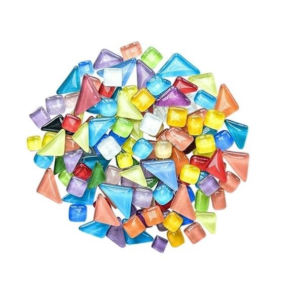 Stained Glass Supplies Assorted Color 600Pcs 1.00X1.00X0.30In