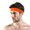 Orange, variant on WCJM Running Headband Non Slip Workout Sweatbands Adjustable Sports Headbands Sweat Wicking Workout Headbands Polyester Lady Headscarf Red Headscarf Crystal Headband