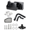 thumbnail image 1 of Separador de aceite DZFST FI de aluminio para Ford F-250 F-550 6.7L, 1 of 7