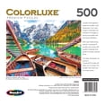 thumbnail image 4 of Roseart Colorluxe 500 Piece Boats on Braies Lake, Italy Jigsaw Puzzle, 4 of 5