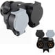 thumbnail image 5 of Adaptador de remolque de 13 pines a 7 pines Enchufe adaptador de remolque de 13 a 7 pines Remolque Caravana Eléctrica Impermeable 12 V Tipo N y S Adaptador de extensión Enchufe, 5 of 5