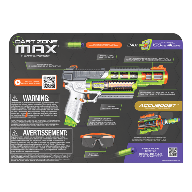 ダートゾーン DART ZONE NITROSHOT トイガンセット ナーフ互換