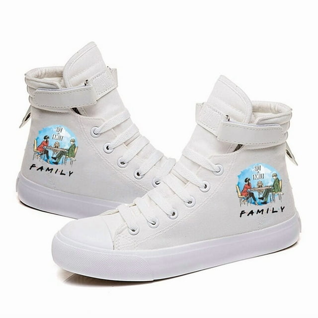 Anime shoes, spy play, student high-top canvas shoes