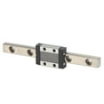 thumbnail image 3 of MTN9 Mini Linear Rail Guide Miniature, Linear Sliding Guideway Portable High Accurate Miniature Linear Sliding Rail Guide Block for DIY 3D Printer and CNC Machine CNC Printer Part, 3 of 7