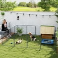 thumbnail image 2 of PawHut Parc pour Chien de 31,5 Po de Hauteur, Parc pour Chiot en Métal Robuste, 2 of 10
