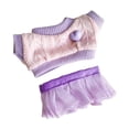 thumbnail image 1 of Conjunto de ropa para muñecas de 17 cm, bonito traje para muñecas, accesorios para muñecas, ropa, disfraces, suéteres para muñecas, regalos para niñas púrpura, 1 of 7