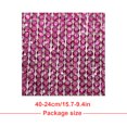 thumbnail image 4 of Crystal Rhinestone Ribbon Clothing Accessories Sticker Convenient Using Present Decoration Sheet with Shine Appearance Exquisite purple red 8 hot melt glue, 4 of 6