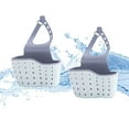 thumbnail image 1 of 2 Pieces Sink Strainer Basket for Kitchen Bathroom Multifunction, 1 of 4