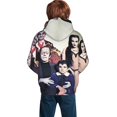 thumbnail image 6 of The Munsters Hoodie, Casual Unisex Youth Hoodie, Fashion Novelty Long Sleeve Pullover Sweatshirt Hooded For Kid, Teens And Adults, 6 of 9