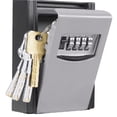 thumbnail image 1 of Keys Safe Storage Box Keys Password keys security lock Security Box Wall Mounted 4 Digit Combination Password Keys Holder Storage Lock Organizer Case, 1 of 9