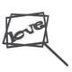 thumbnail image 5 of Moda Cake Topper Mirror Cake Bandera Acrílico Boda Cumpleaños Decoración De La Negro BLESIY Primer plano de la torta de boda de acrílico, 5 of 8