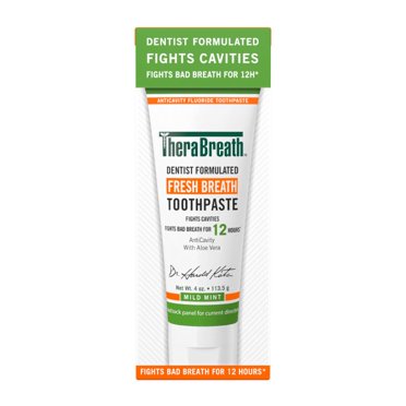 SmartMouth Premium Zinc Ion Toothpaste, Anti-Cavity, Tooth Whitening ...