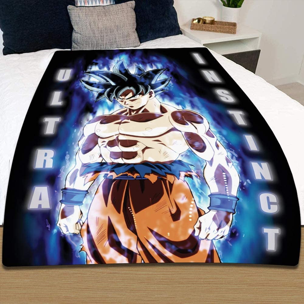 BHOMLY Bed Blankets Anime Full Moon Girl Character 80X130Cm/31X51 Inch Blanket 3D Printed Throw Blanket for Kids Child Adults Soft Warm Reversible Flannel Fleece Blanket for Bed and Couch