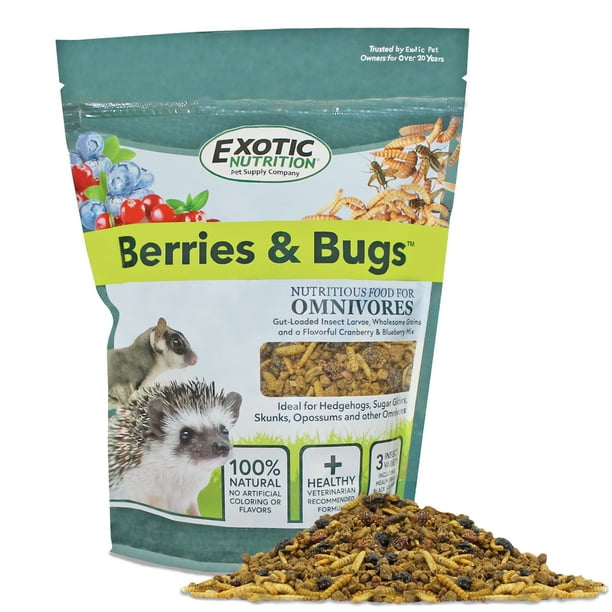 Exotic Nutrition Berries & Bugs Insectivore Food 1.5 lb.