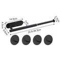 thumbnail image 4 of 2X Toallero Sin Taladrar, Toallero Extensible para Pegar para BañO y Cocina, Soporte para PañOs de Cocina en la Pared, Negro, 4 of 5