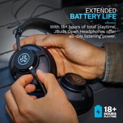 JLab JBuds Open Wireless Headphones, Cloud Foam Comfort, 24Hr Battery, Open-Ear, Black