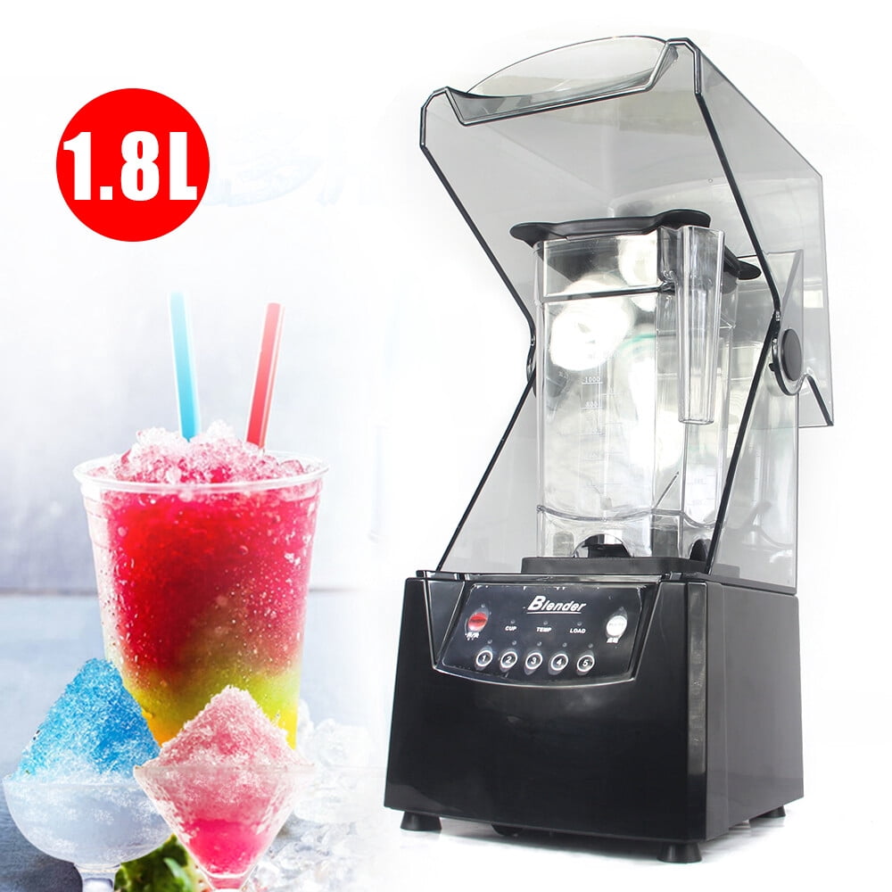 1.8L Smoothie Blender Commercial Blender Smoothie Maker 2600W Juicer Food Processor Mixer Soundproof Fruit Juicer Maker
