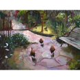 thumbnail image 3 of Timmerman, Lisa 14x12 Black Modern Framed Museum Art Print Titled - The Secret Garden, 3 of 5