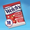 thumbnail image 3 of Welch's, Made With Real Fruit Fruit Snacks, Strawberry Fruit N Yogurt, .7 oz, 18 Count, 3 of 9