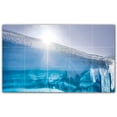 thumbnail image 1 of Picture-Tiles.com: Glacier Ceramic Tile Wall Mural WAL500737-53XL. 60"W x 36"H using (15) 12" x 12" Ceramic Tiles-Satin Finish, 1 of 3