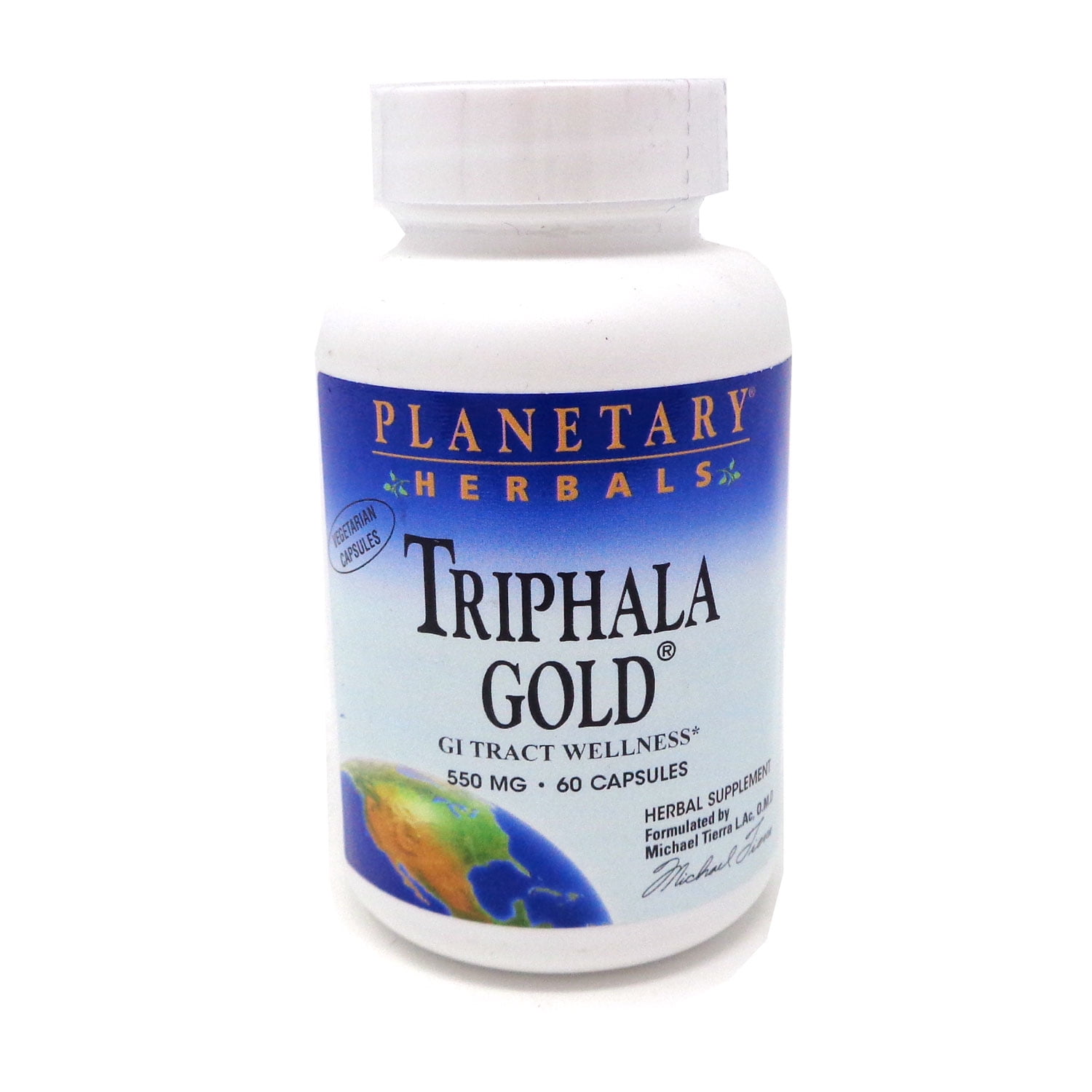 Triphala Gold 550mg Vegetarian Caps By Herbals 60 Capvegi