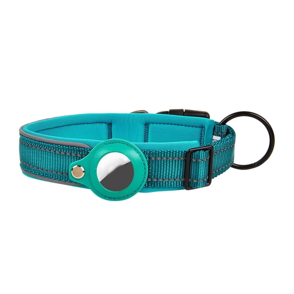 kladzum Forairtag, Soft Nylon Dog Collar with Forairtag Cover, Forairtag Dog Collar Accessory, Dog Collars for Dogs Walking Running Training