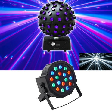 American DJ ADJ Starburst LED Sphere Shooting Beam Lighting Effect Wash Light
