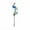 Blue, variant on SHENGXINY Led Decorative Lamp Clearance 35.1 Inch Rain Gauge, Solar Lighted Garden Stake Decorations With 16 LED Warm Lights, Metal Yard Art Outdoor Meadow Patio Decor Blue