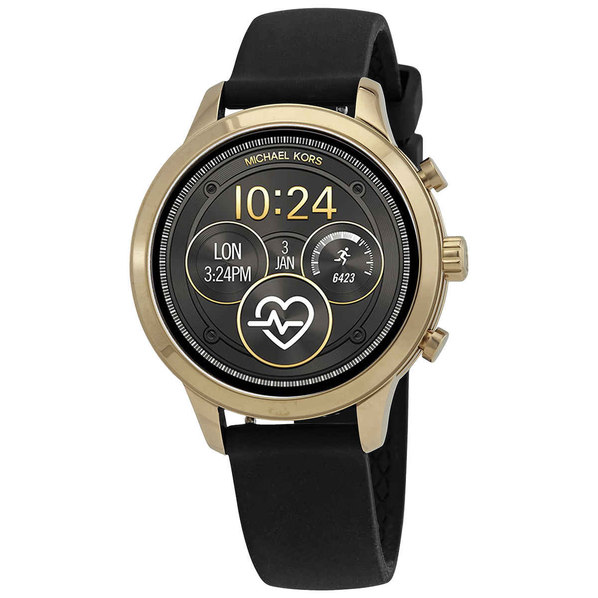 Michael Kors (MKT5053) Womens Slim Runway Gold Tone Touchscreen Smart Watch  