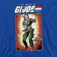 thumbnail image 2 of G.I. Joe Lady Jaye Card Unisex Adult Pull-Over Hoodie, Royal, 2X-Large, 2 of 5
