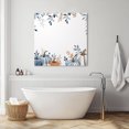 thumbnail image 3 of Thanksgiving Fall Wall Art Painting on Canvas, Blue White Pumpkin Eucalyptus Autumn Canvas Art Home Prints Wall Art Framed Modern Artwork for Living Room Bedroom Wall Decor 16x16in, 3 of 9