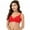 Red, variant on wofedyo Push Up Deep V Ultrathin Underwire Padded Lace Brassiere Bra Bk 32B/70B Bras For Women Black 32B