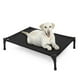 thumbnail image 1 of Cama elevada para perros Granpet para perros grandes de hasta 68 kg, color negro, 1 of 7