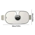 thumbnail image 3 of Fiudx Almohadilla Térmica Menstrual, Pantalla Led para Un Uso Sencillo, 3 Modos de Temperatura y Masaje Vibratorio, Recargable Por Usb, Diseño Ligero para Aliviar Los Cólicos, Compacta y Portátil, pa, 3 of 5