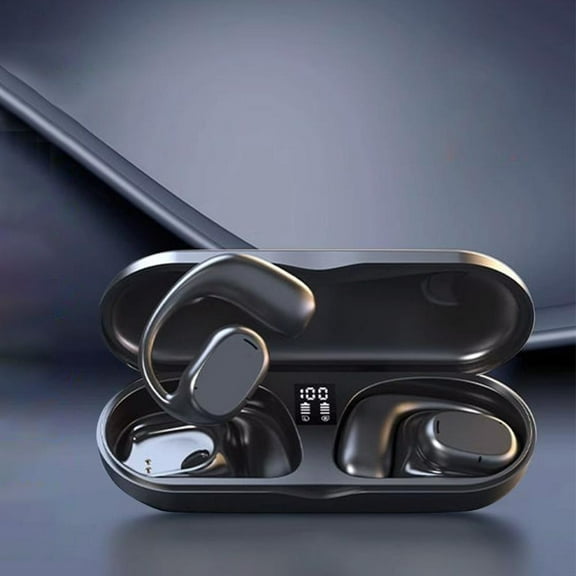 Outoloxit Ear Mounted Sports Bluetooth Earphones with Earless Design, Waterproof Sweatproof, Comfortable Fit for Running and Workout