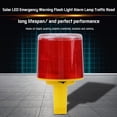 thumbnail image 3 of 1pc Solar Emergency Light, Red Flash Traffic Road Boat Lamp Visible Up to 1000m At Night Automatically 60h Usage Time, 3 of 7