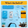 thumbnail image 3 of Kodak Step Mobile Instant Photo Printer 2x3" (Blue), Compatible with iOS, Android & Bluetooth, 3 of 8