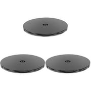 3pcs Cake Turntable Kitchen Spice Holder Rotatable Serving Tray 360-degree Rotating Turntable