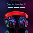 thumbnail image 6 of Wireless Bluetooth Headsets Cool Luminous Heavy Bass Folding Card High Sound Quality Long Working Bluetooth headphones Save to 65% off!, 6 of 8