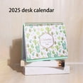 Faraee 2025 New Small Desktop Calendar with Monthly Writing Planner