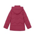 thumbnail image 7 of Fashion Plus Size Hooded Coats for Womens Winter Warm Solid Color Embroidered Jacket Button Double Pocket Zipper Long Sleeved Parkas, 7 of 7