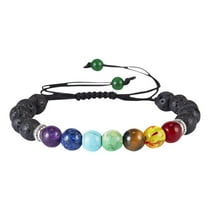 SUSHANG Seven Chakra Woven Bracelet Bracelet Bracelet Fashion Rainbow Seven-Color Creative Seven Bracelets