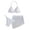 A22-White, variant on Hessimy Girls Swimsuits Bikini Set Two Piece Bathing Suit Swimwear Set(White,8-9 Years)