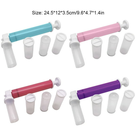 Manual Cake Airbrush Sprayer Decorating Spraying Waterproof Coloring Baking Waterproof Decoration Duster Kitchen Pastry Tool Pink