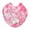 Pink, variant on DOPI Pet Cape Snowflake Star Pattern Dress-up Soft Texture Puppy Cloak Outfit for Christmas