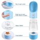 thumbnail image 2 of Botellas de agua para perros, botellas de agua para mascotas multifuncionales para perros y gatos, botellas de agua para viajes para perros con bocadillos, azules PenghuiLiu 9024719110233, 2 of 5