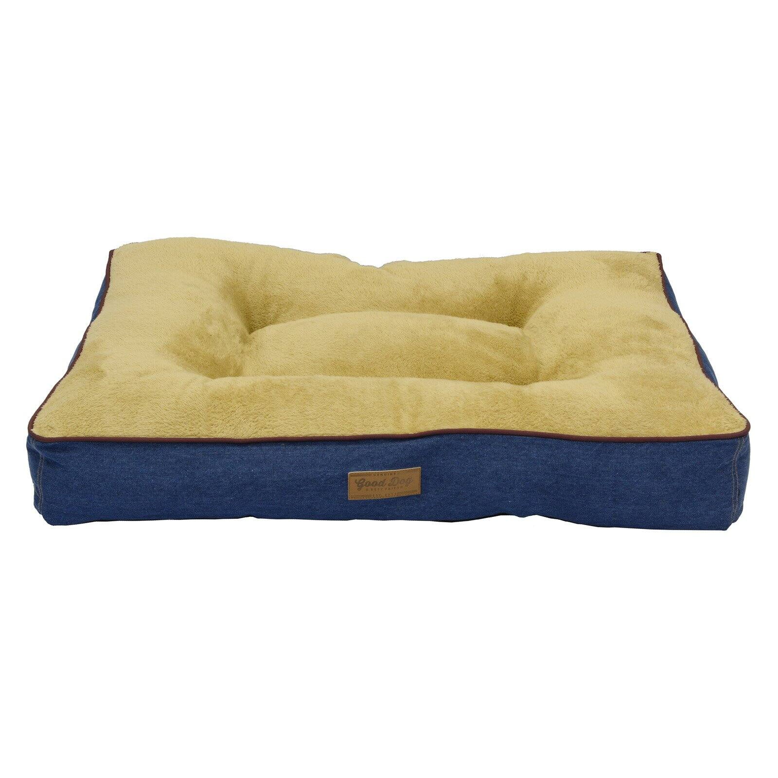 DMC Good Dog Denim Gusset Pet Bed
