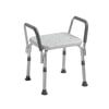 Drive Medical Knock Down Bath Bench with Padded Arms