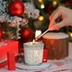 thumbnail image 4 of Adornos navideños con forma de copa para velas de cristal, candelabro navideño de cristal, copa para velas aromáticas, regalo festivo, decoración para cenas a la luz de las velas, decoración navideña,, 4 of 7